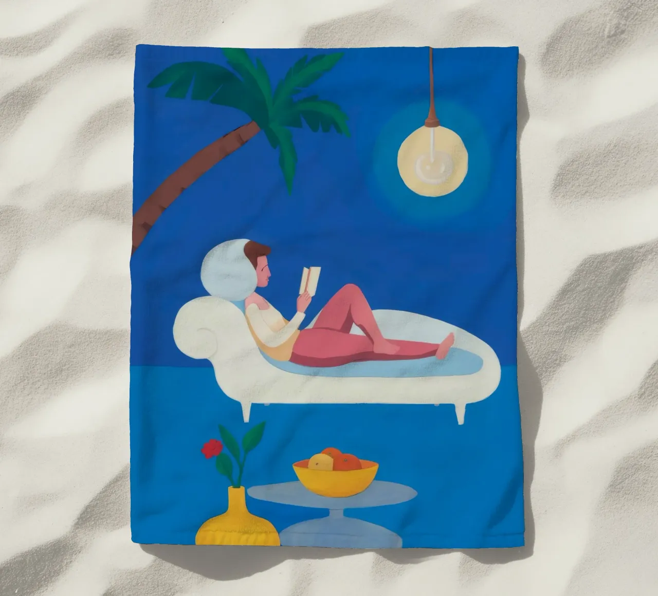 Palm Book Lounge telo mare da Aurora Muse