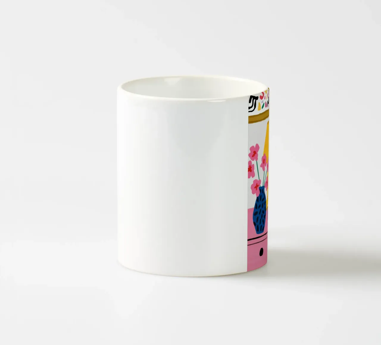 Coin lecture éclectique mug en céramique de Ember Stone