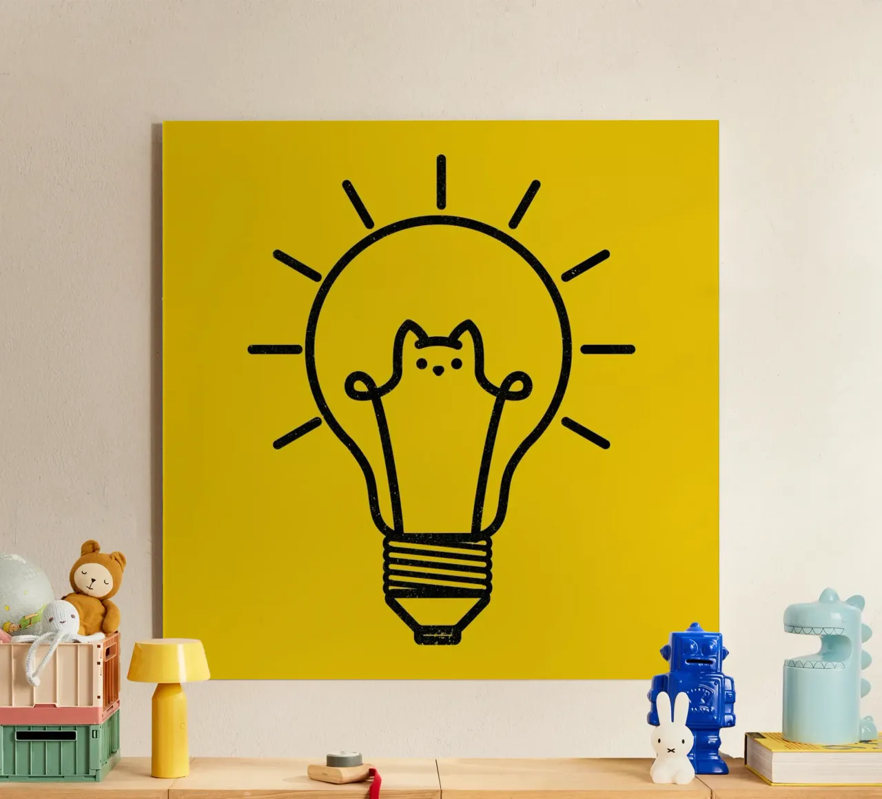 Good Idea Cats plexiglass da Tobe Fonseca