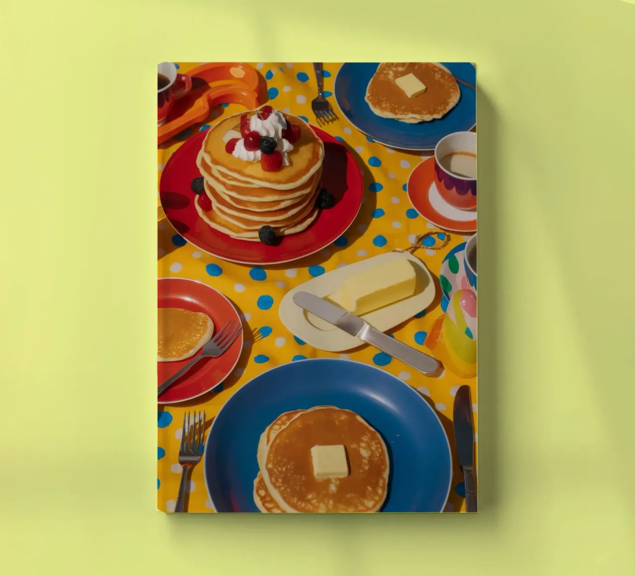 Gioia del mattino con i pancake diario da Jasper Rune