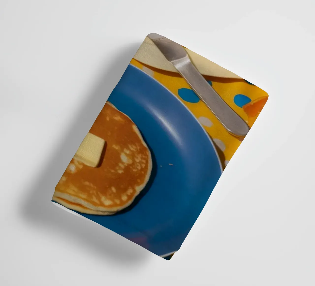 Gioia del mattino con i pancake asciugamano da bagno da Jasper Rune