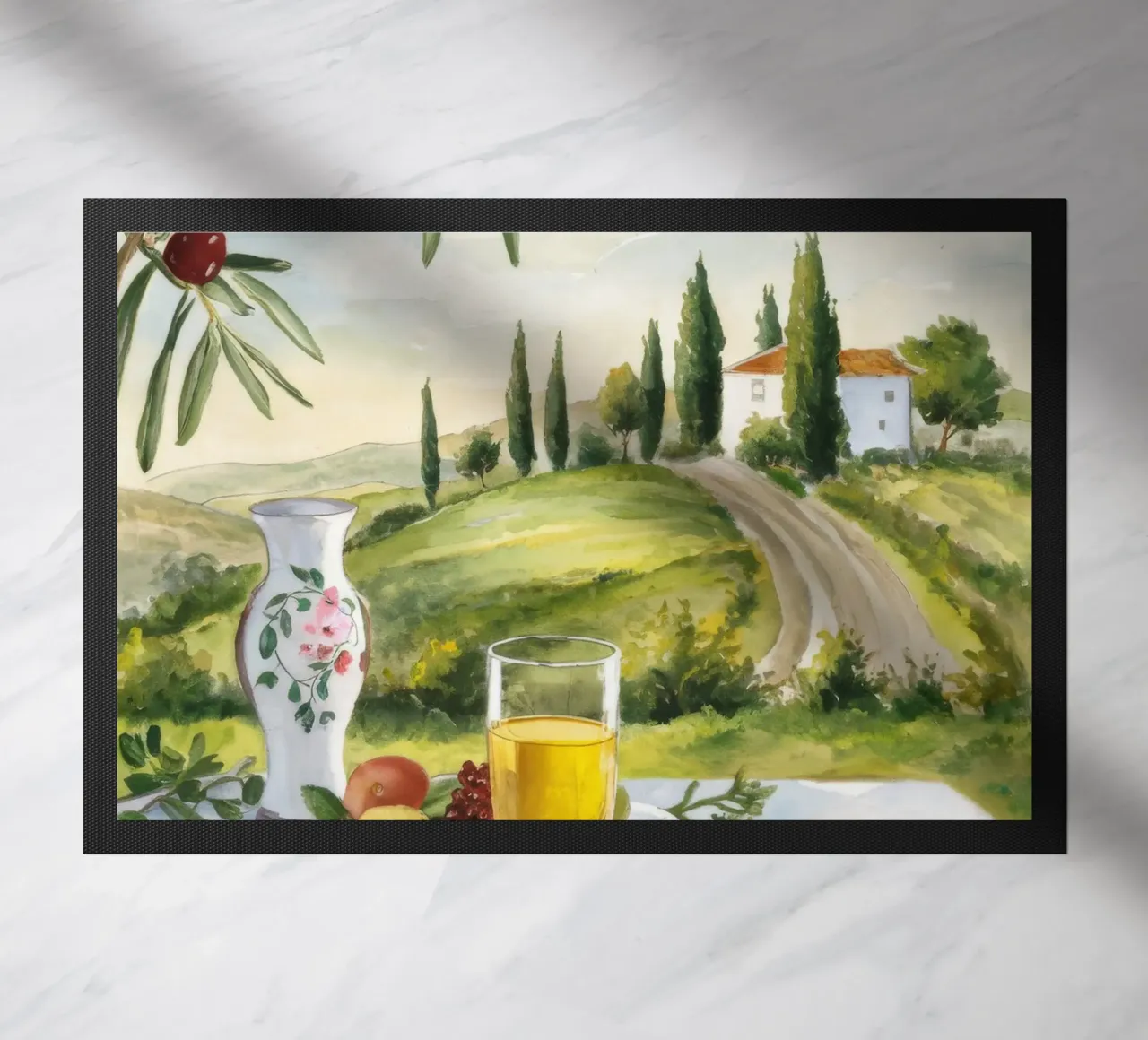 Sogno di un picnic in Toscana zerbino da Aurora Muse