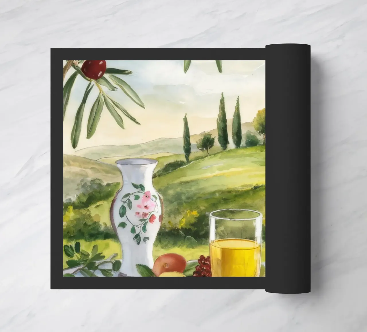 Sogno di un picnic in Toscana zerbino da Aurora Muse