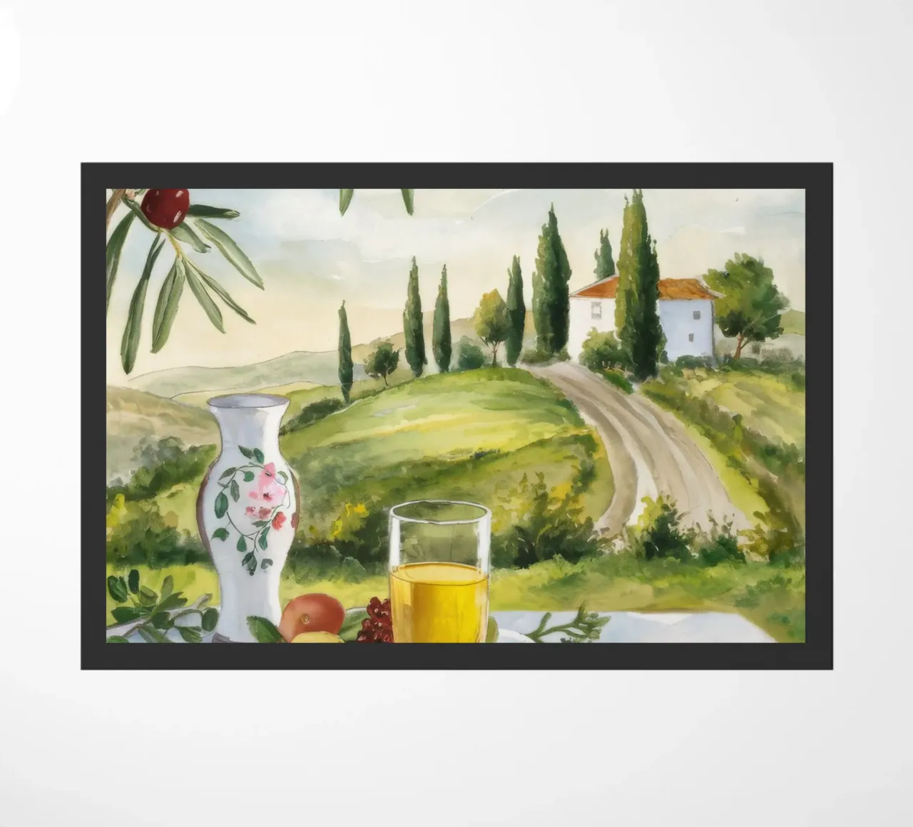 Sogno di un picnic in Toscana zerbino da Aurora Muse