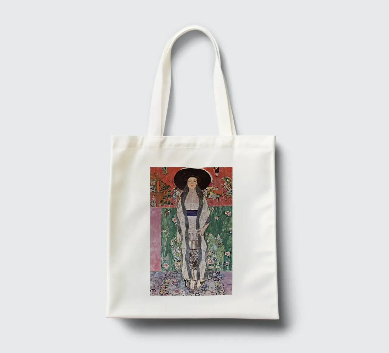 Adele Bloch-Bauer II borsa in juta da D1 Shop