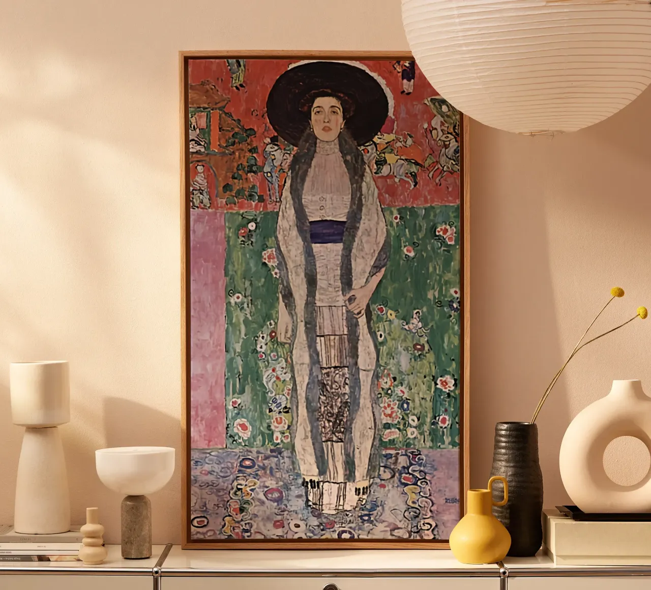Adele Bloch-Bauer II canvas met Baklijst van D1 Shop