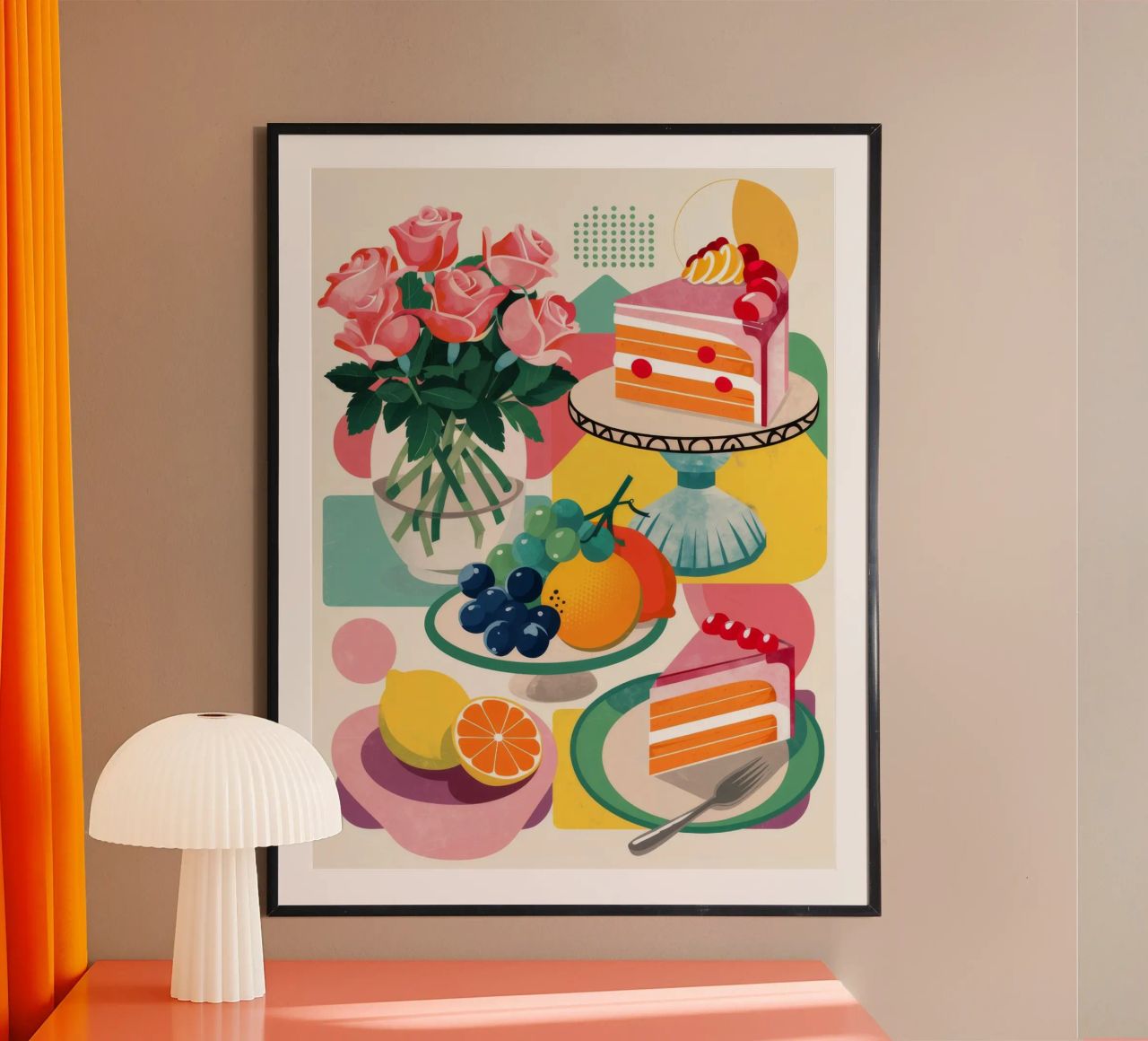 Sweet Floral Afternoon poster by Jasper Rune