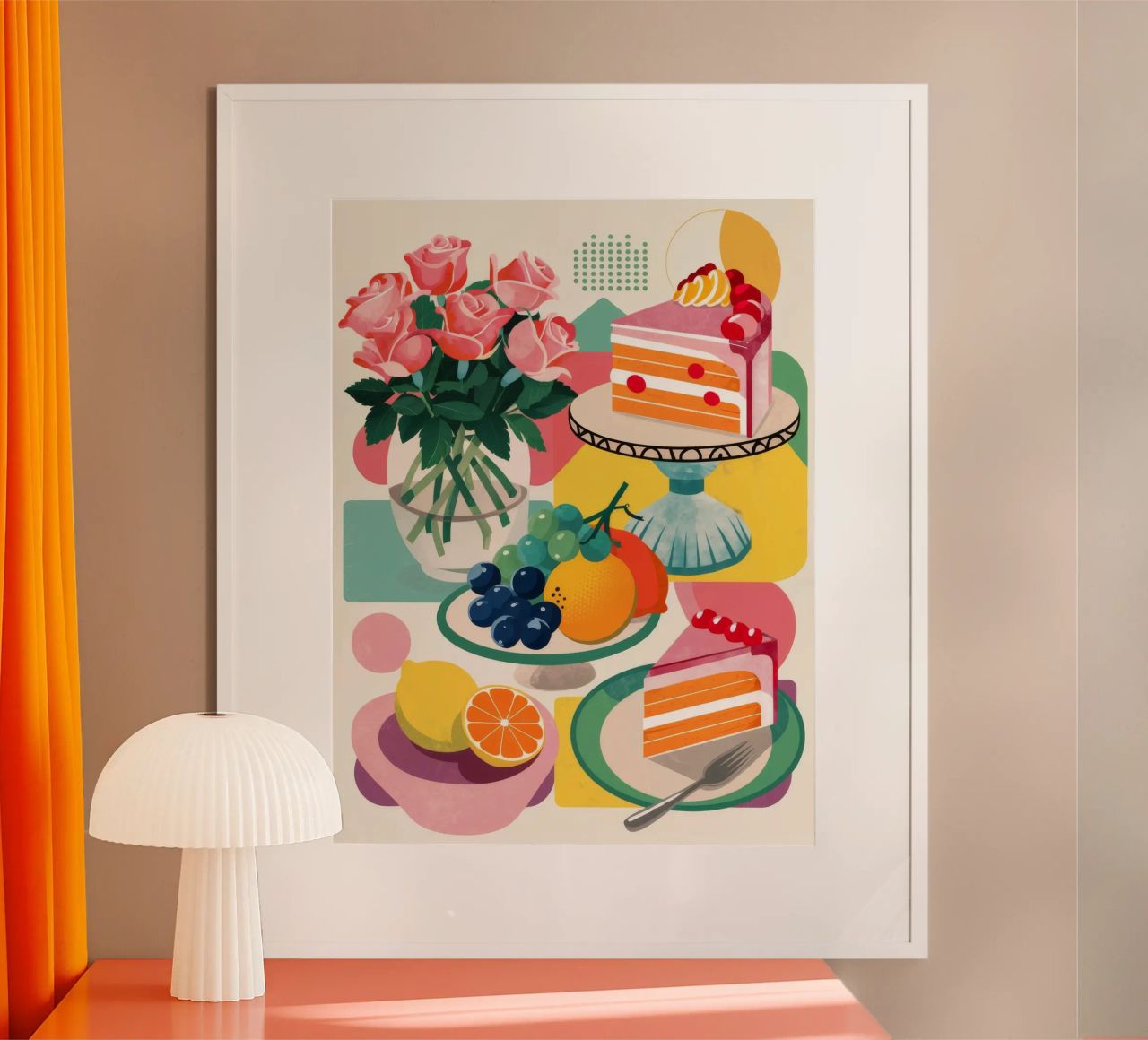 Sweet Floral Afternoon poster by Jasper Rune