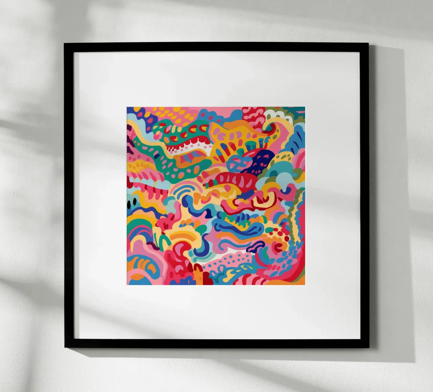 Chromatic Fluidity Dance poster by Ember Stone