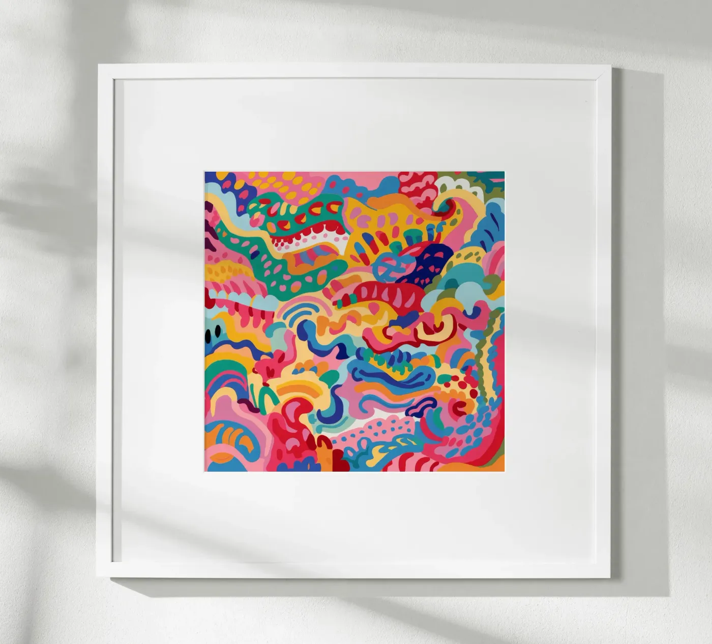 Chromatic Fluidity Dance poster by Ember Stone