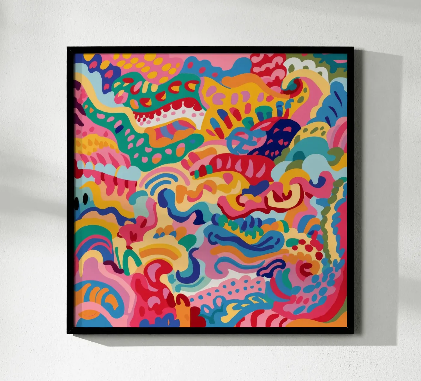Chromatic Fluidity Dance poster by Ember Stone