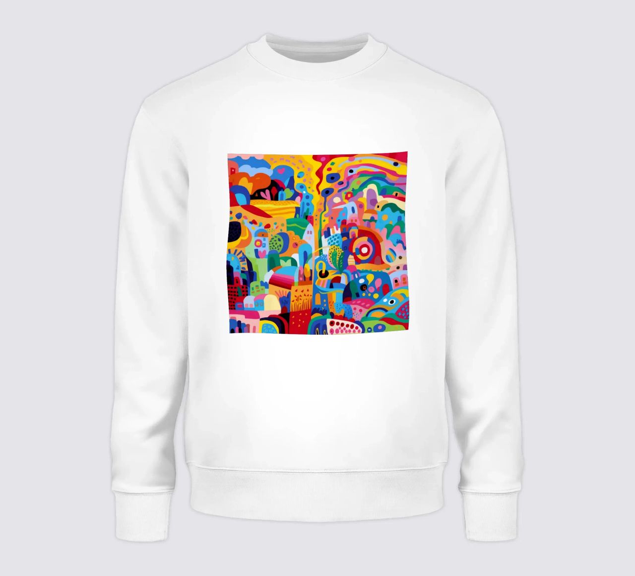 Chaos urbain joyeux sweat de Ember Stone