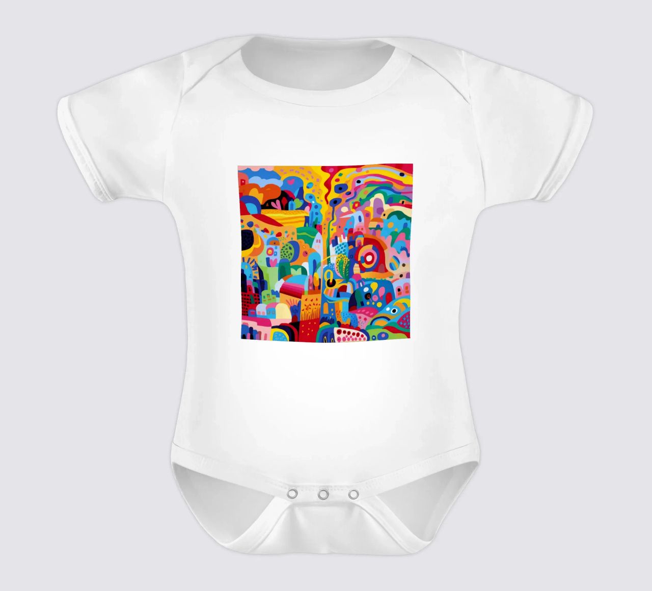 Chaos urbain joyeux body bébé de Ember Stone