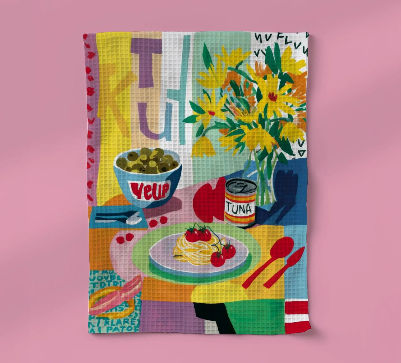 Panier à l'italienne Pop torchon de Jasper Rune