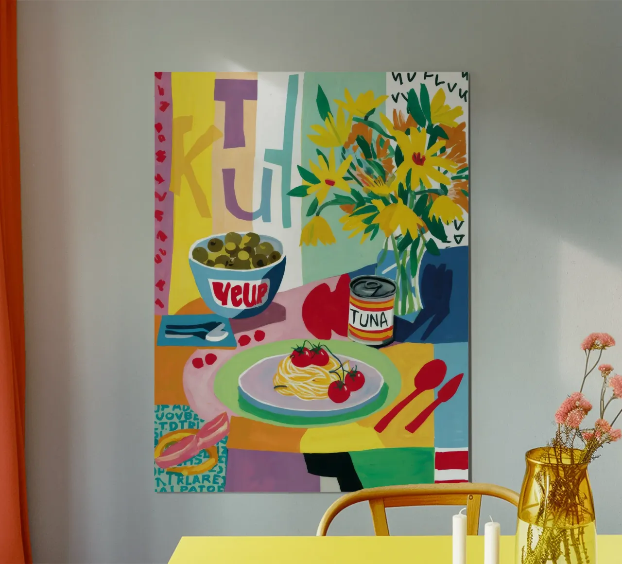 Dispensa italiana Pop poster da Jasper Rune
