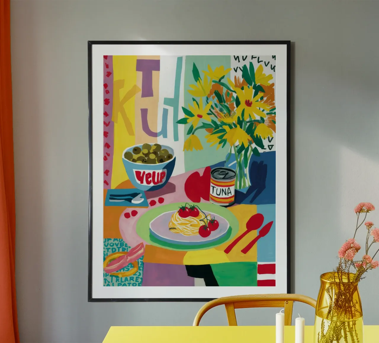 Dispensa italiana Pop poster da Jasper Rune