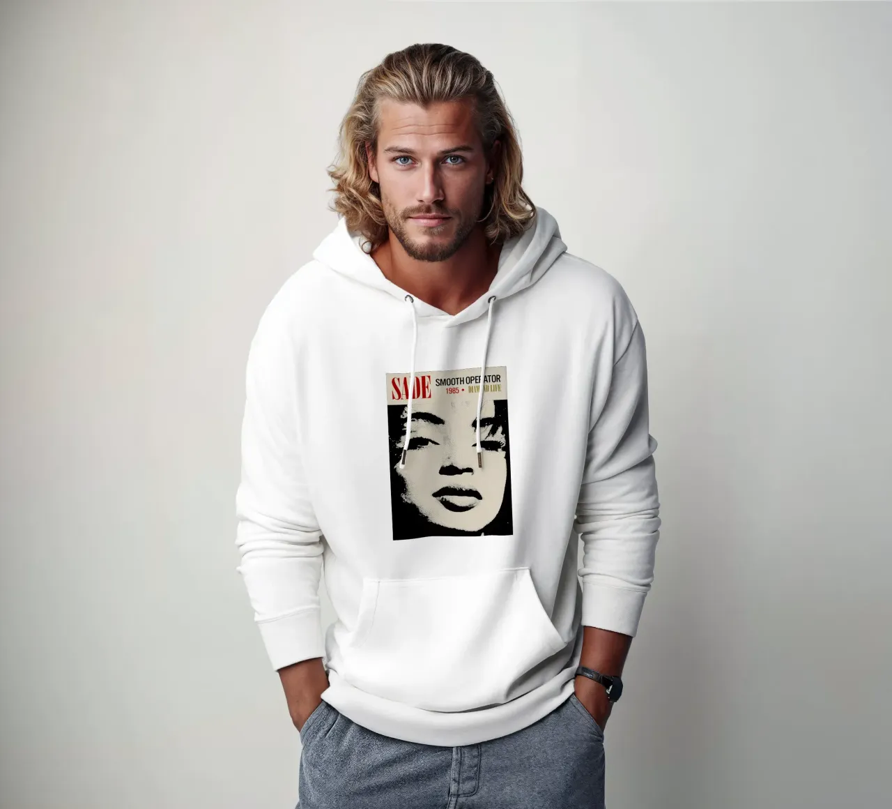 Sade Iconic Style felpa con cappuccio da Attaboy Dsgn