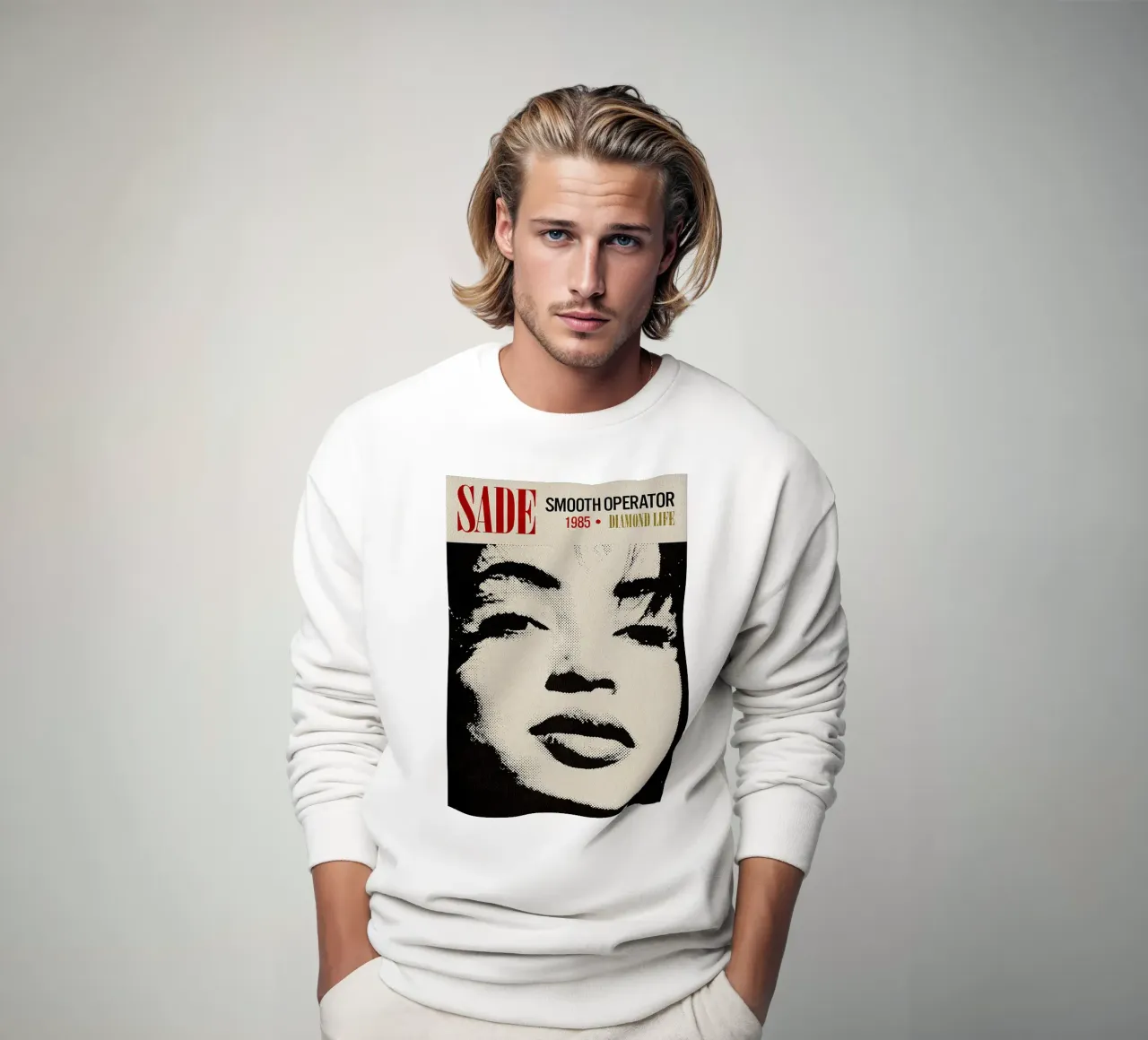 Sade Iconic Style felpa da Attaboy Dsgn