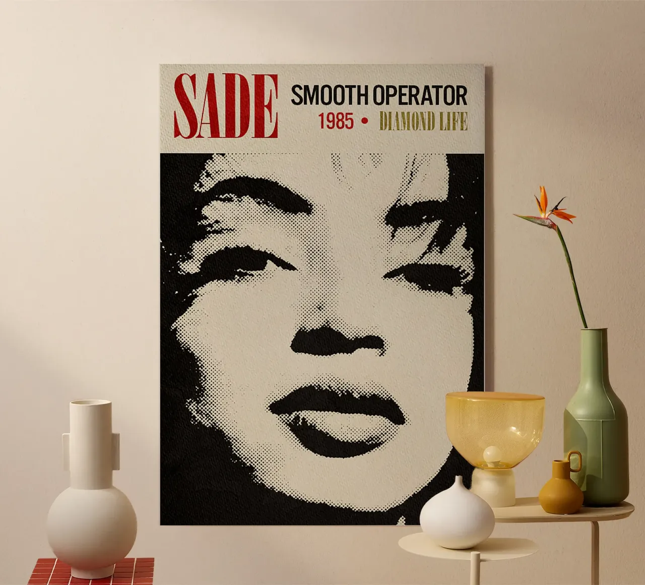 Sade Iconic Style plexiglass da Attaboy Dsgn