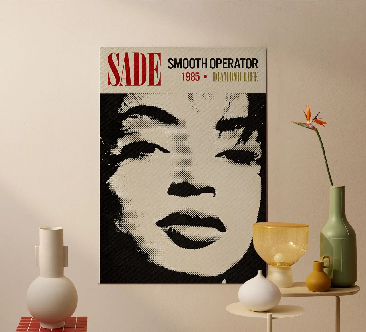 Sade Iconic Style Poster von Attaboy Dsgn