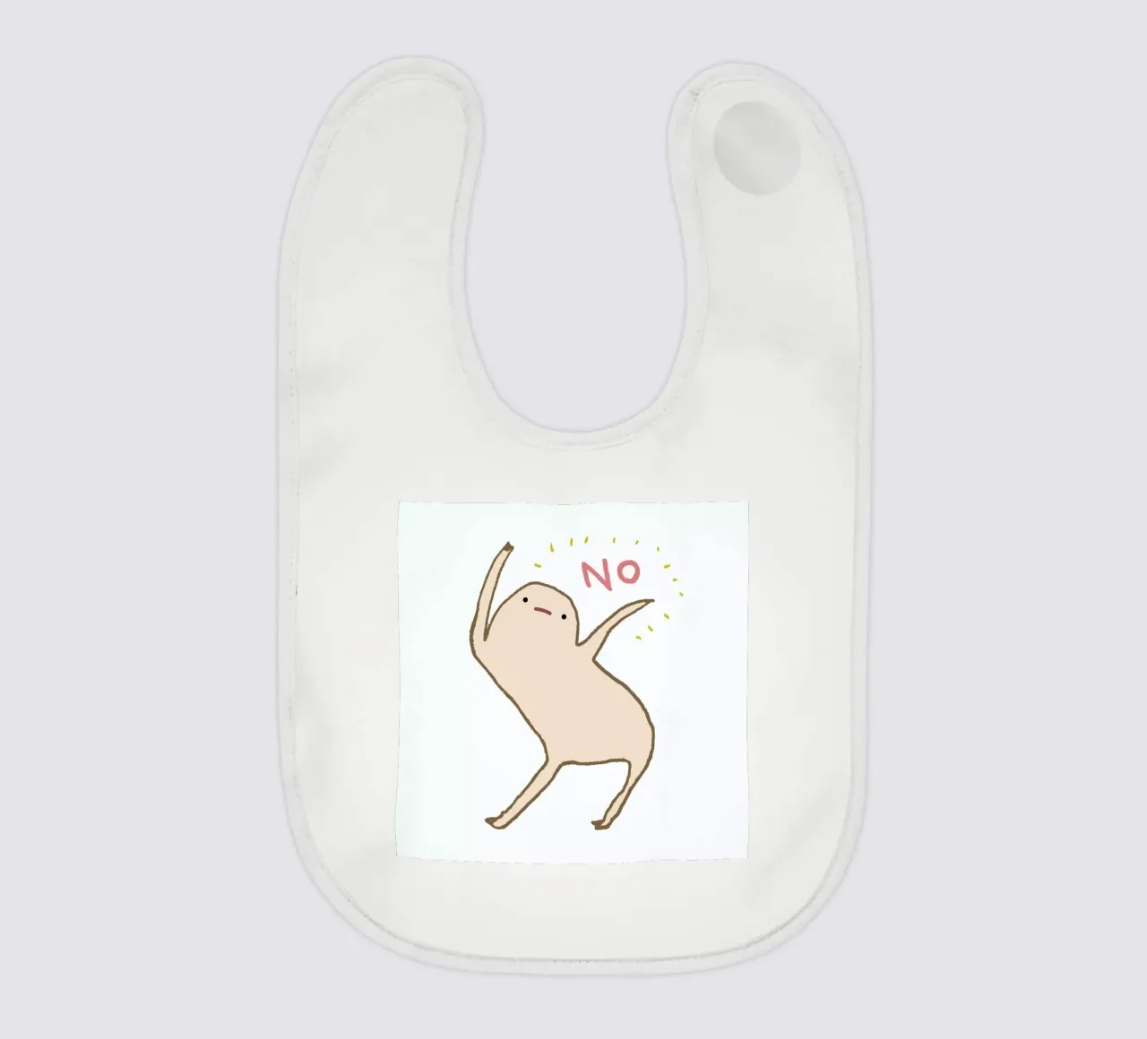 Honest Blob Says No bavaglino da Sophie Corrigan