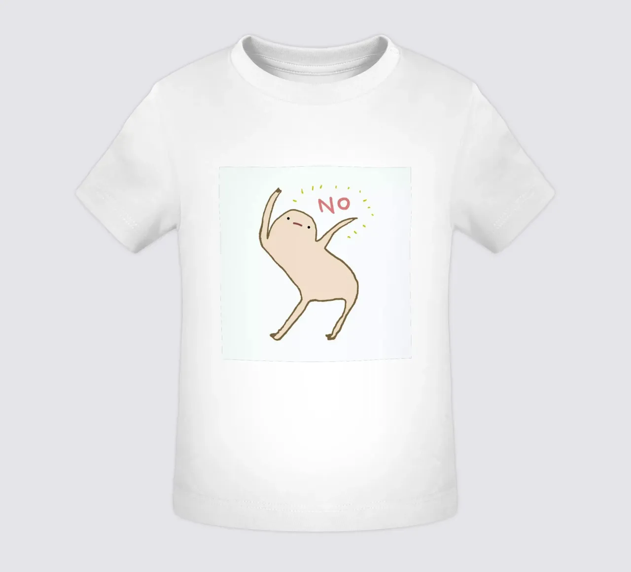 Honest Blob Says No maglietta neonato da Sophie Corrigan