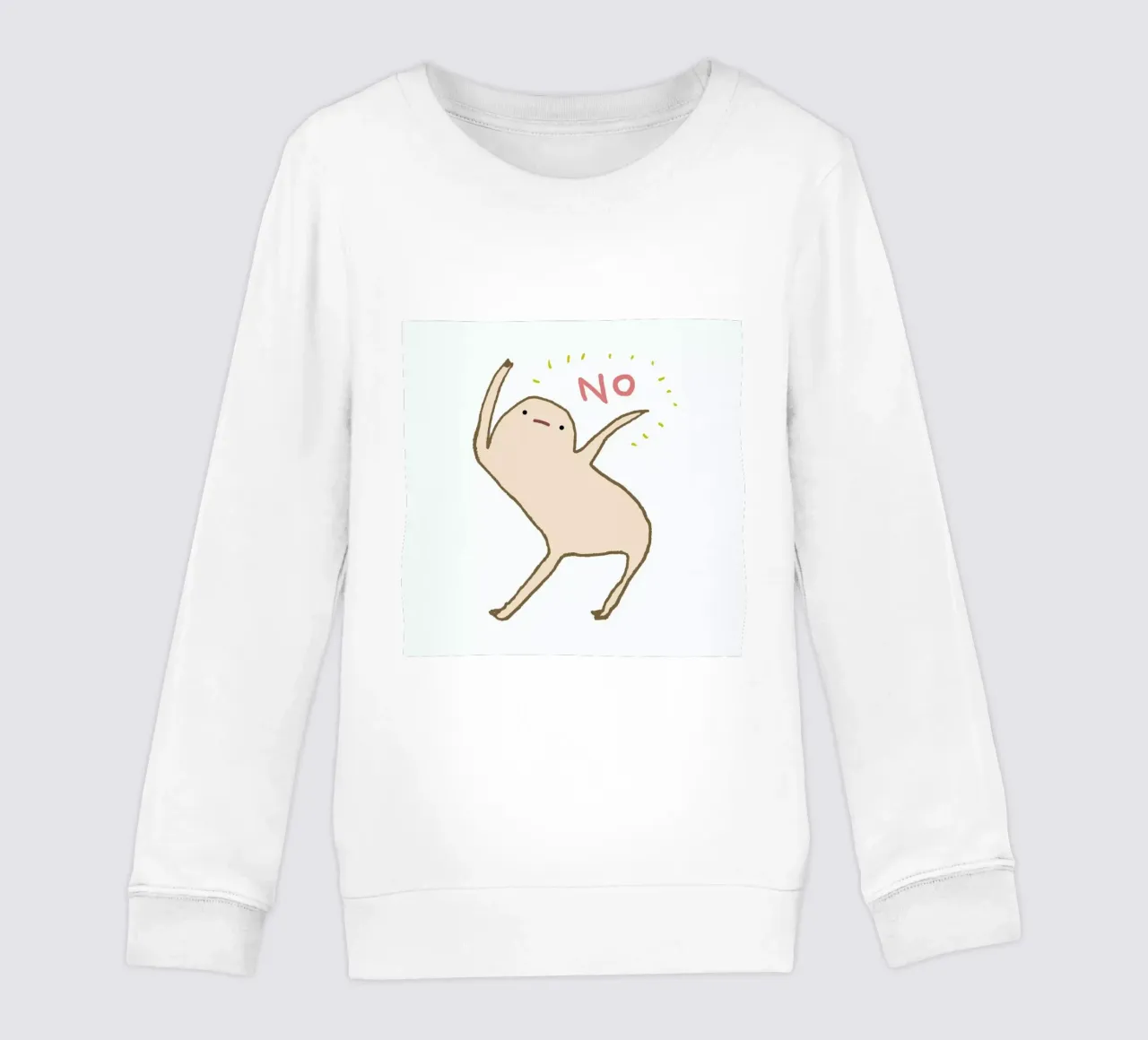 Honest Blob Says No felpa bambino da Sophie Corrigan