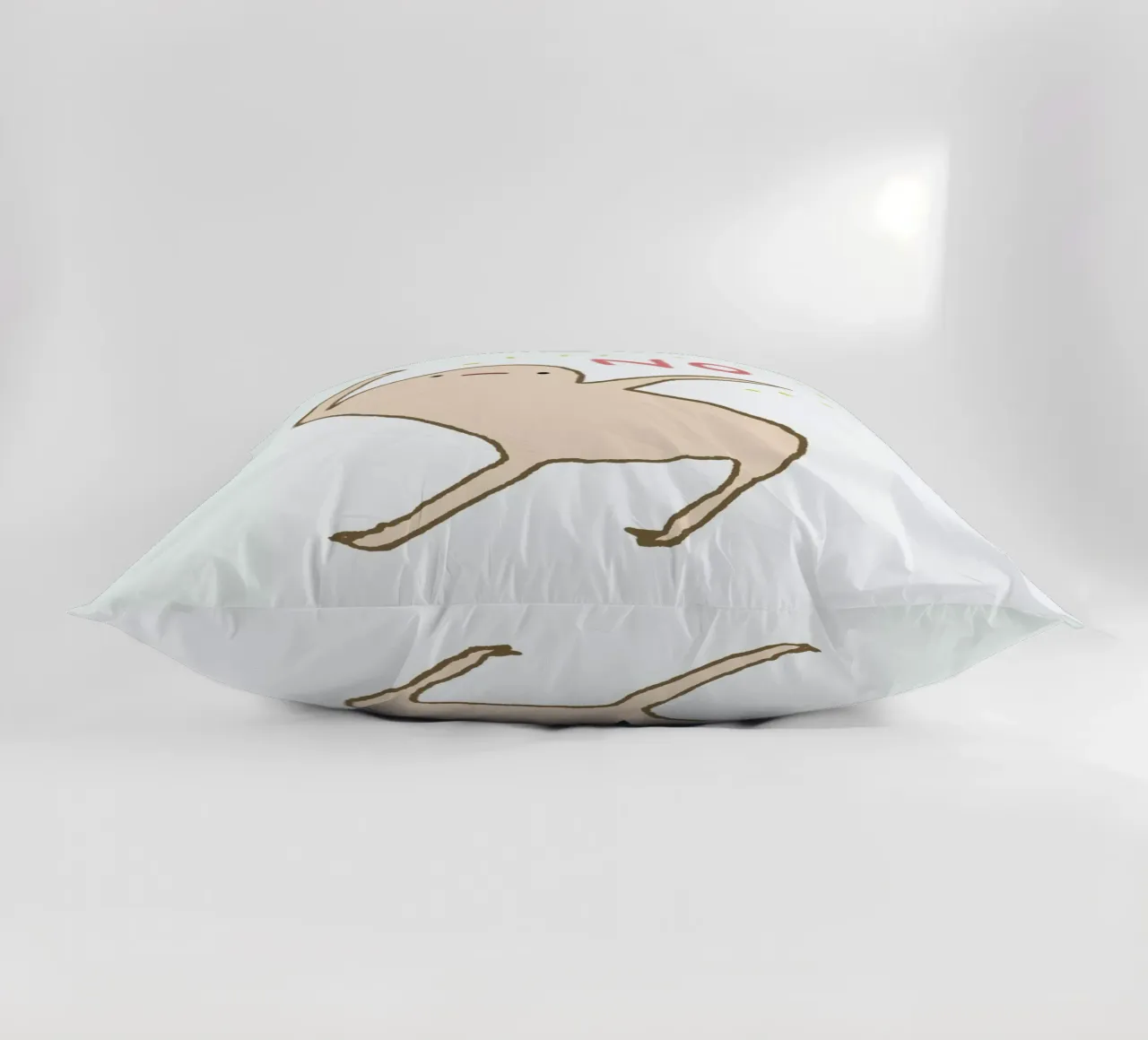 Honest Blob Says No cuscino da Sophie Corrigan