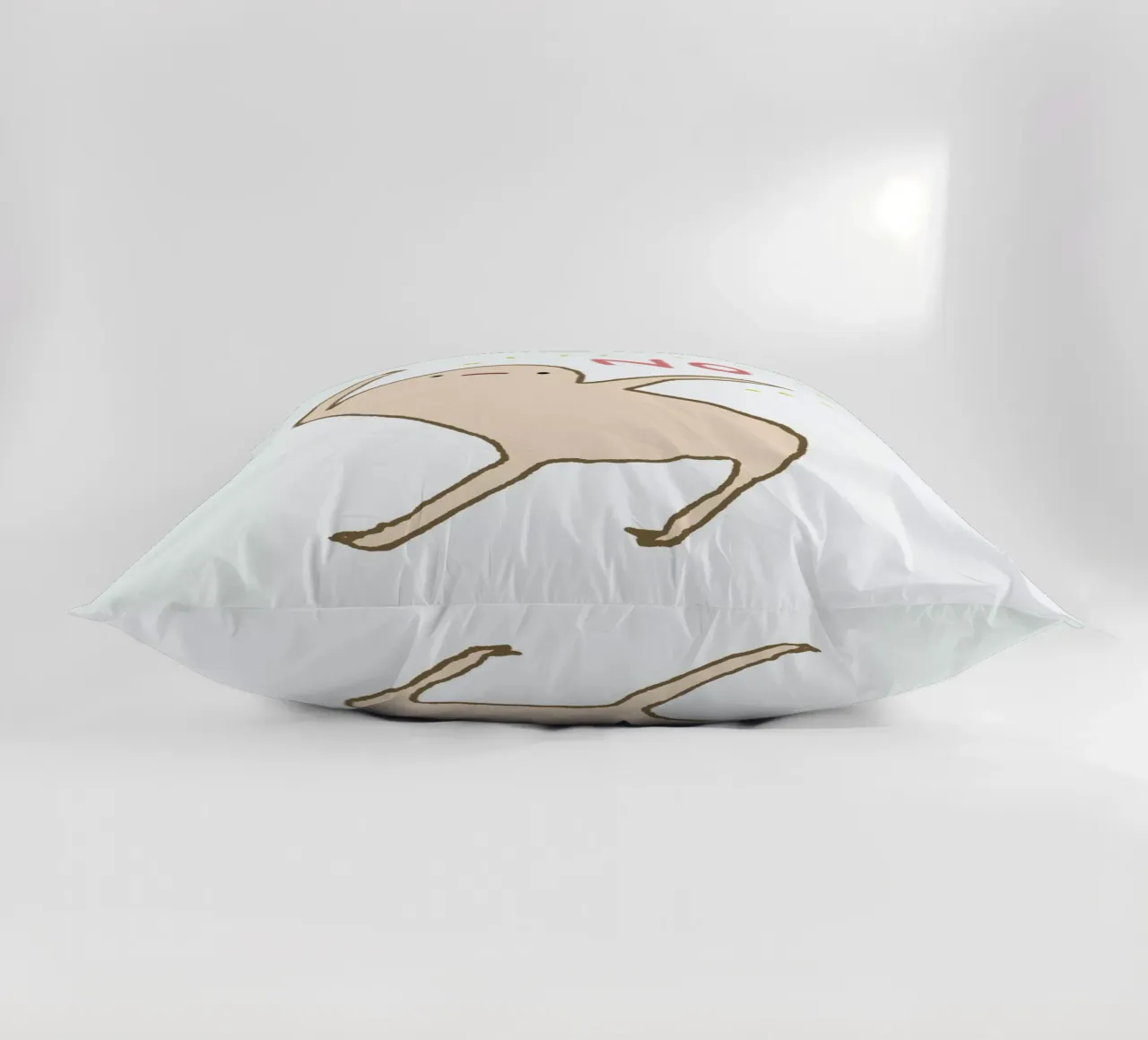 Honest Blob Says No cuscino da Sophie Corrigan