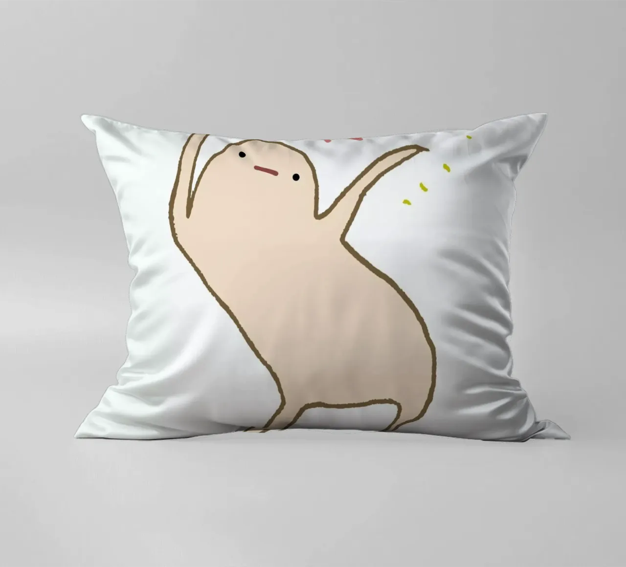 Honest Blob Says No cojín de Sophie Corrigan