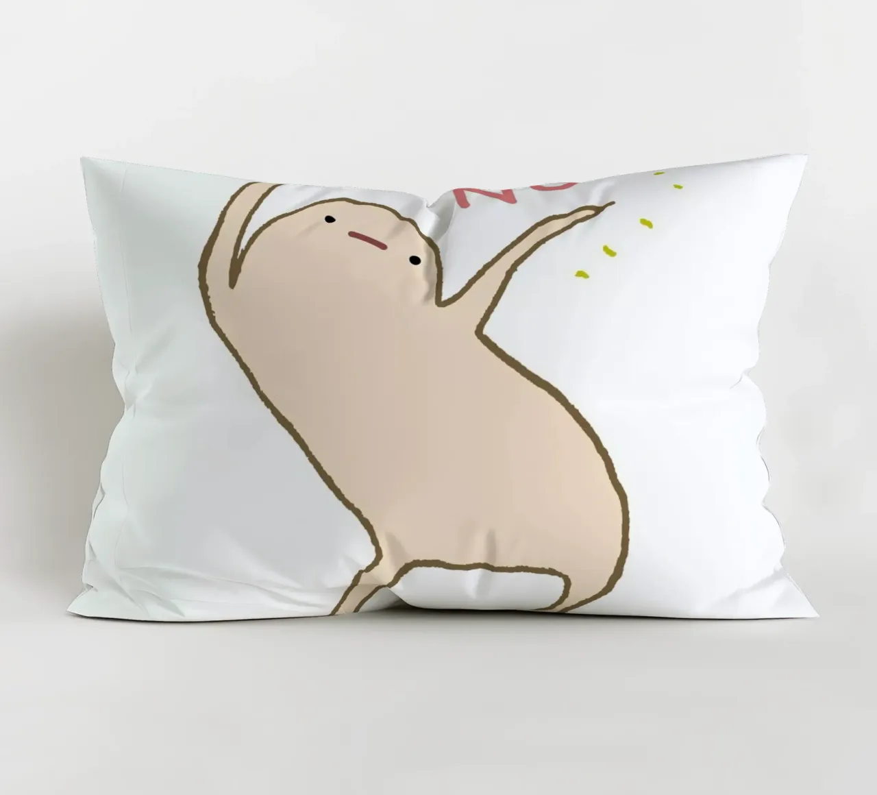 Honest Blob Says No cuscino da Sophie Corrigan