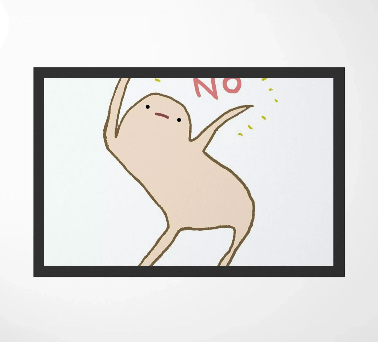 Honest Blob Says No zerbino da Sophie Corrigan