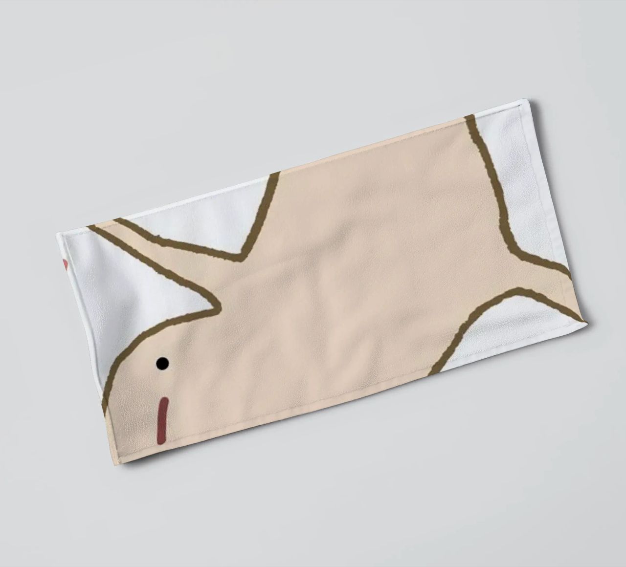 Honest Blob Says No asciugamano da bagno da Sophie Corrigan