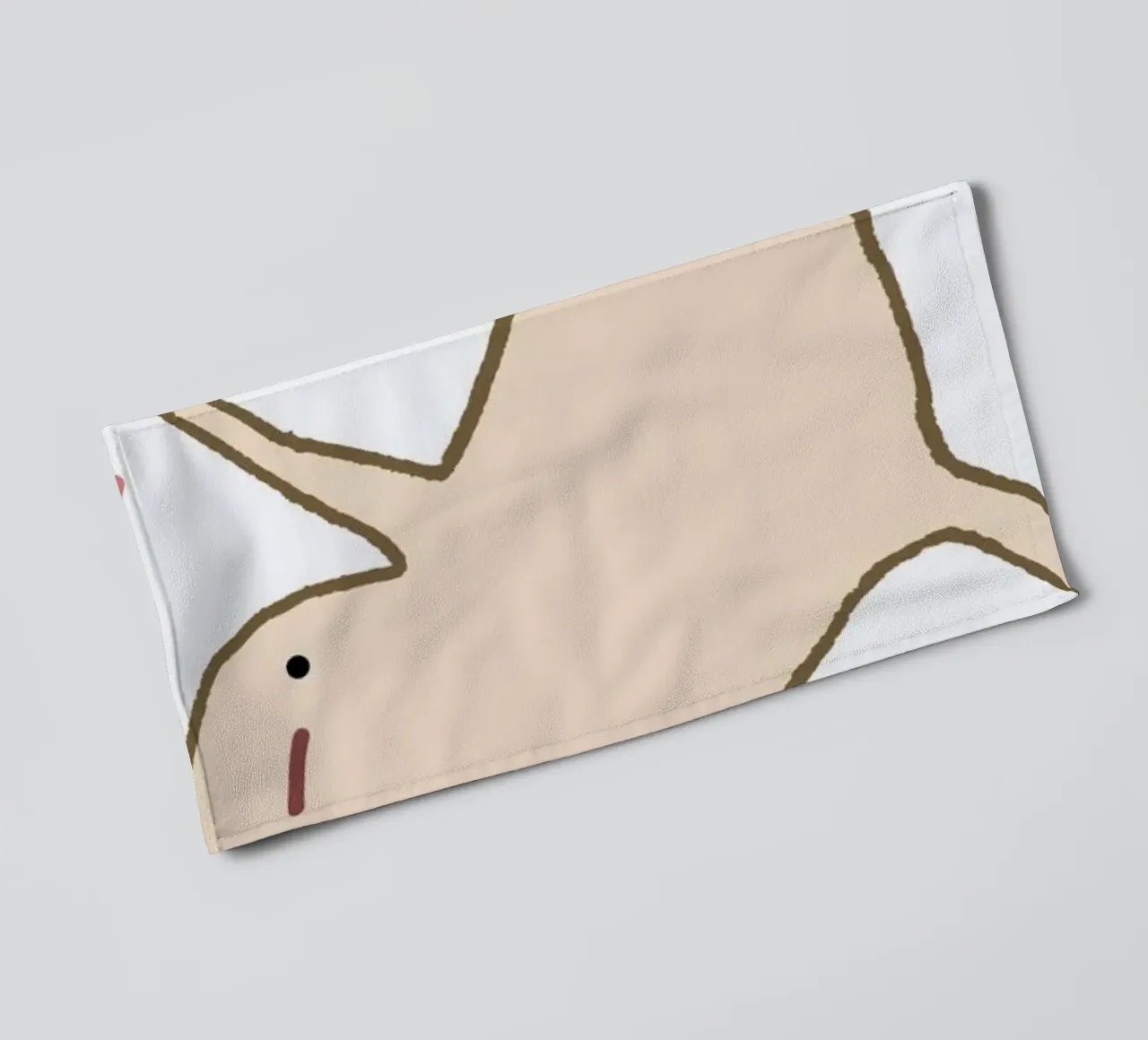 Honest Blob Says No toalla de baño de Sophie Corrigan