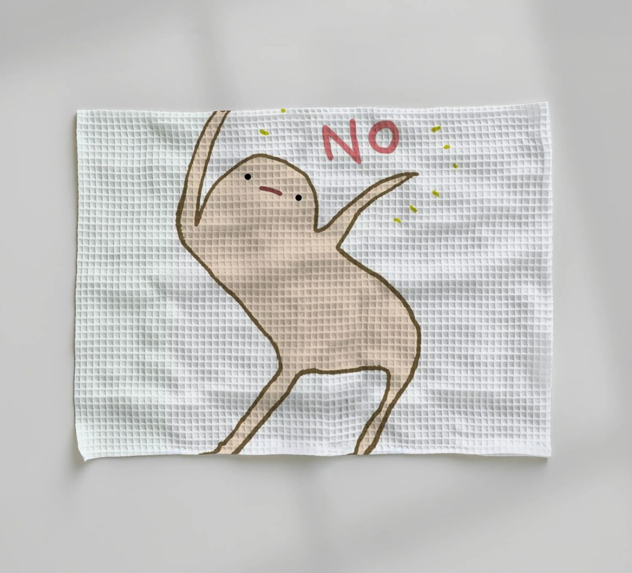 Honest Blob Says No canovaccio da cucina da Sophie Corrigan