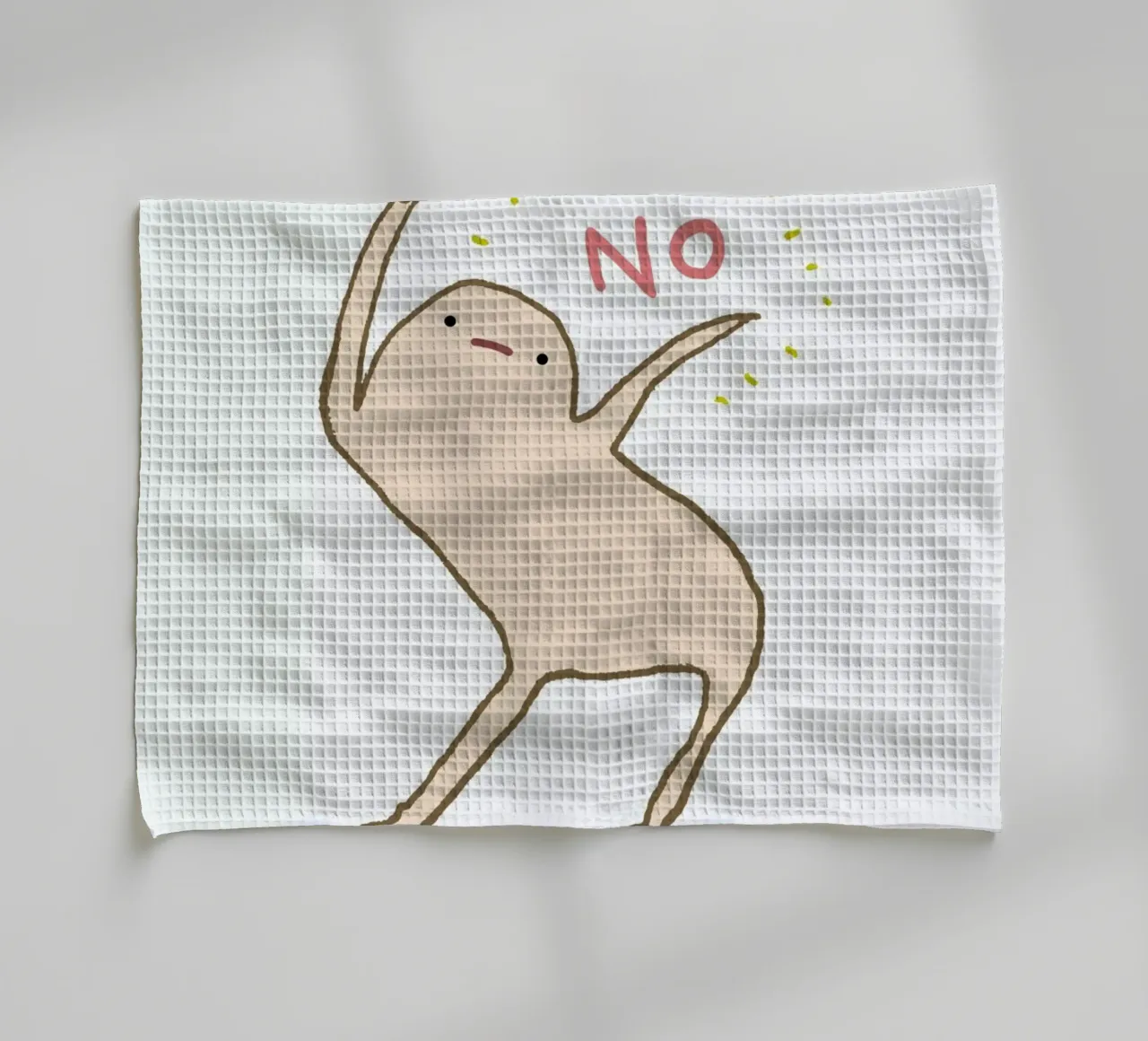 Honest Blob Says No canovaccio da cucina da Sophie Corrigan