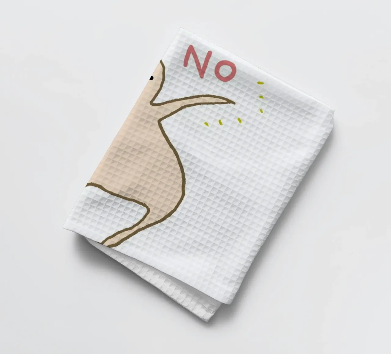 Honest Blob Says No canovaccio da cucina da Sophie Corrigan