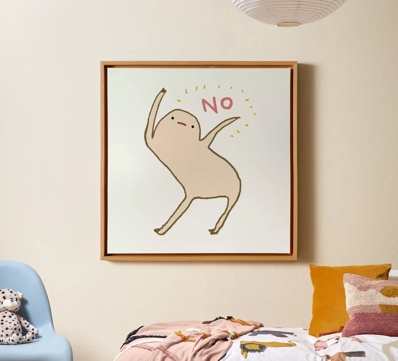 Honest Blob Says No tela da Sophie Corrigan