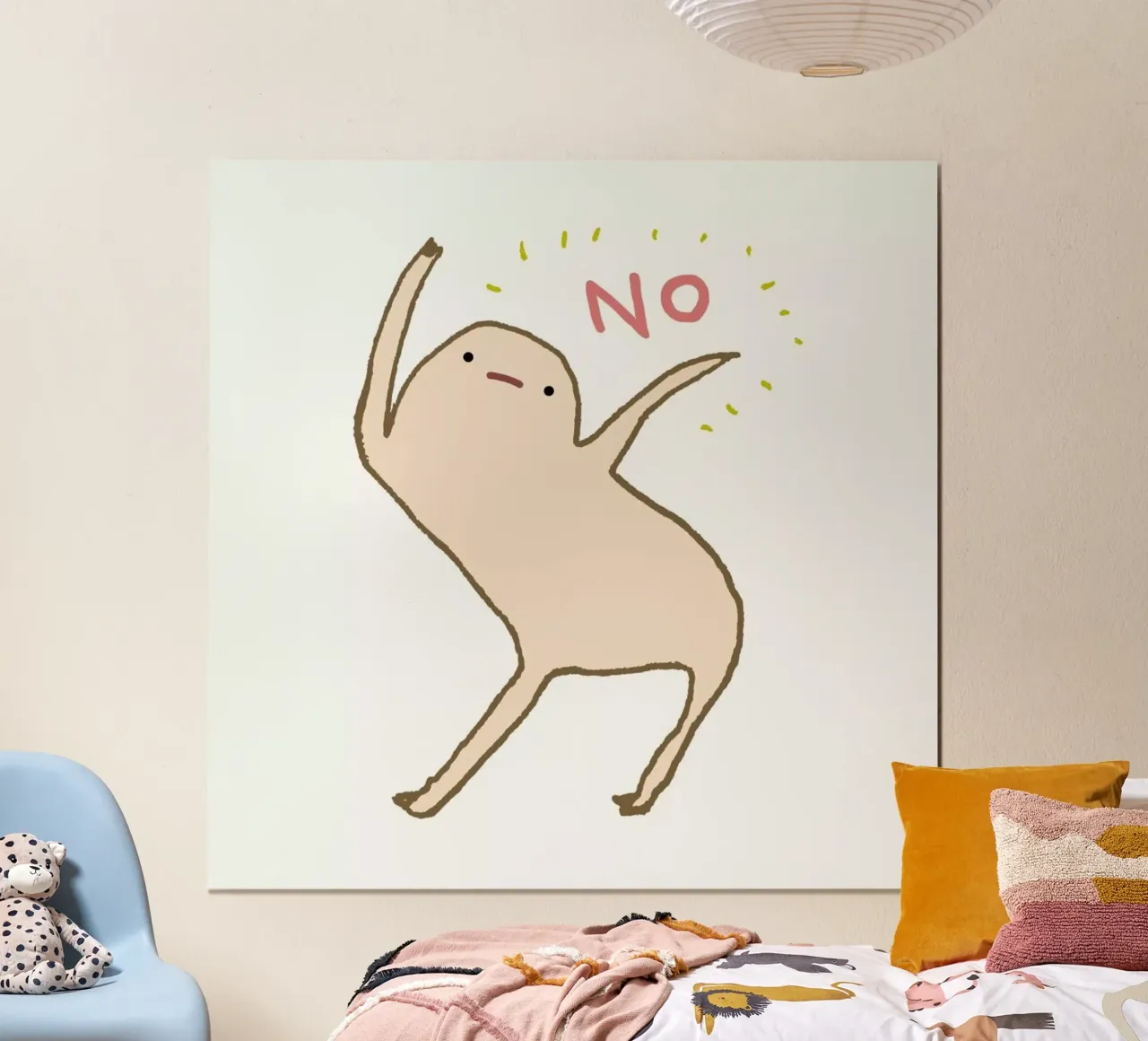 Honest Blob Says No poster da Sophie Corrigan