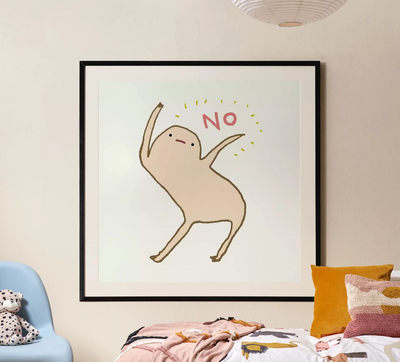Honest Blob Says No carta hahnemühle da Sophie Corrigan