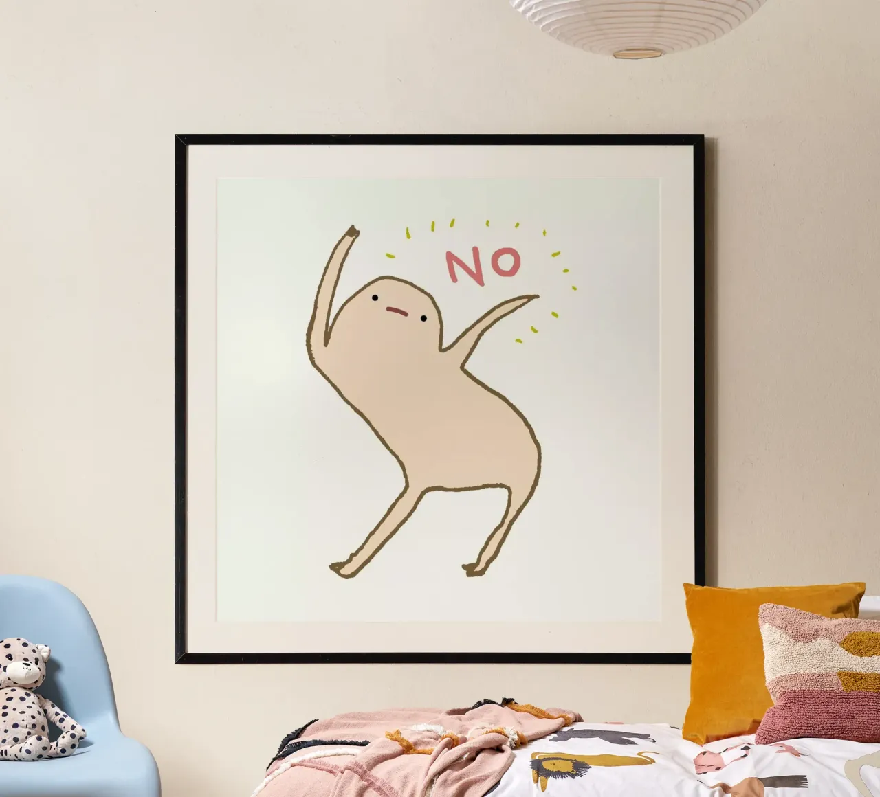Honest Blob Says No poster da Sophie Corrigan