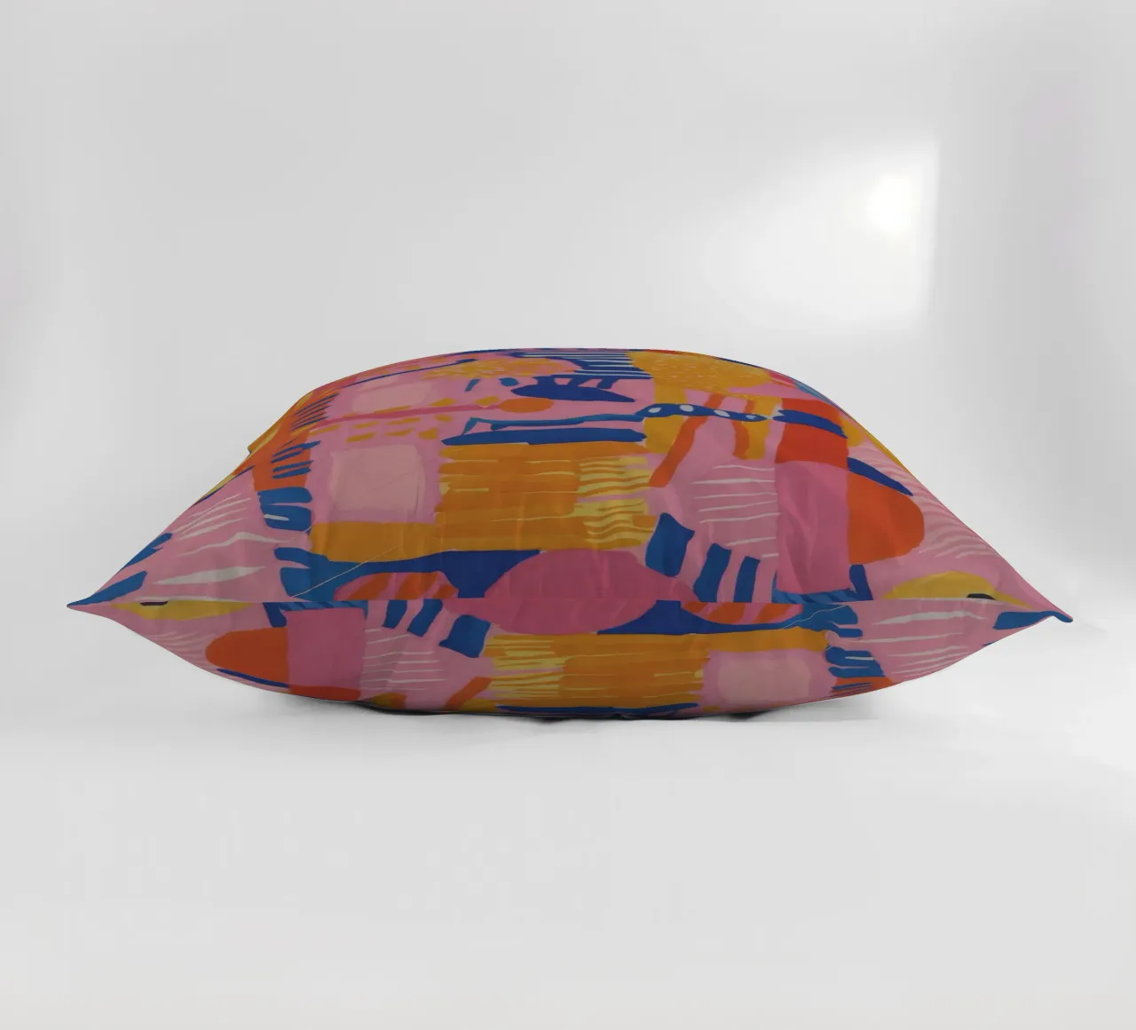 Patchwork geometrico pastello cuscino da Ember Stone