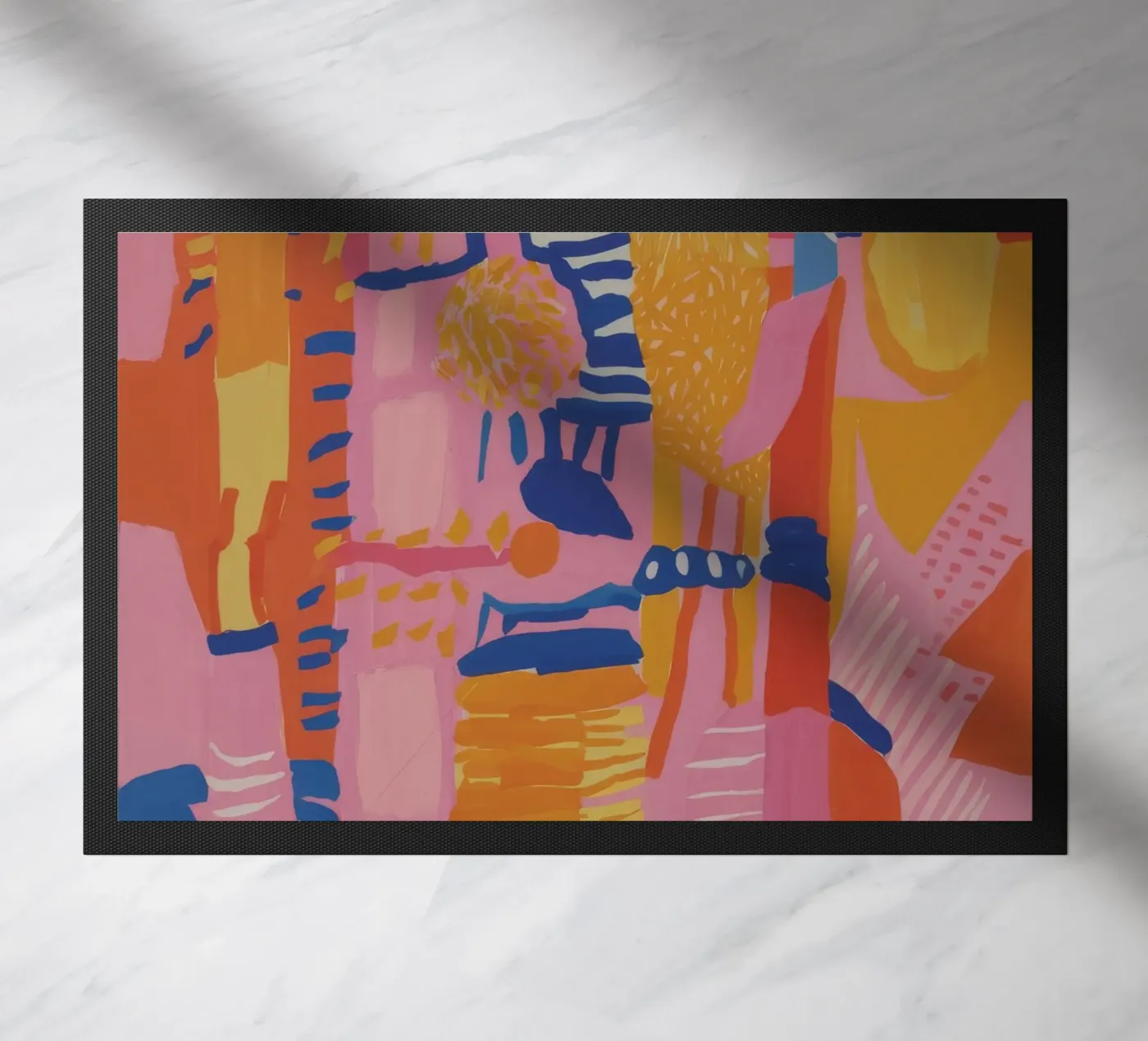 Pastel Geometric Patchwork zerbino da Ember Stone