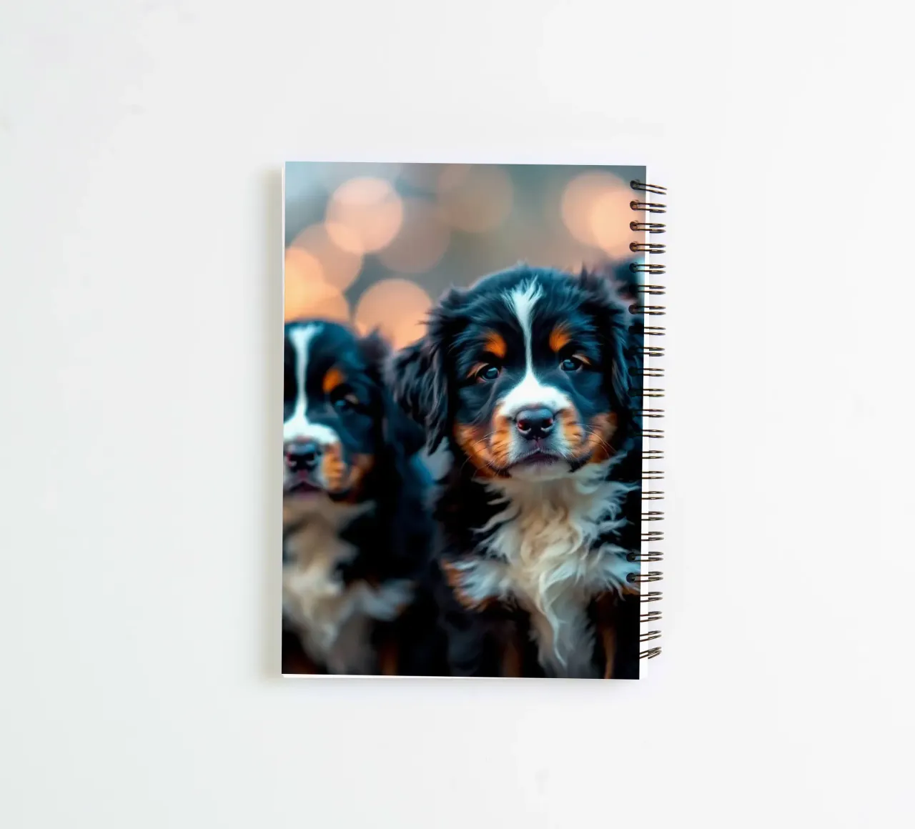 cute little puppies #114 spiral notebook by Yumis.Beargang.and.Me