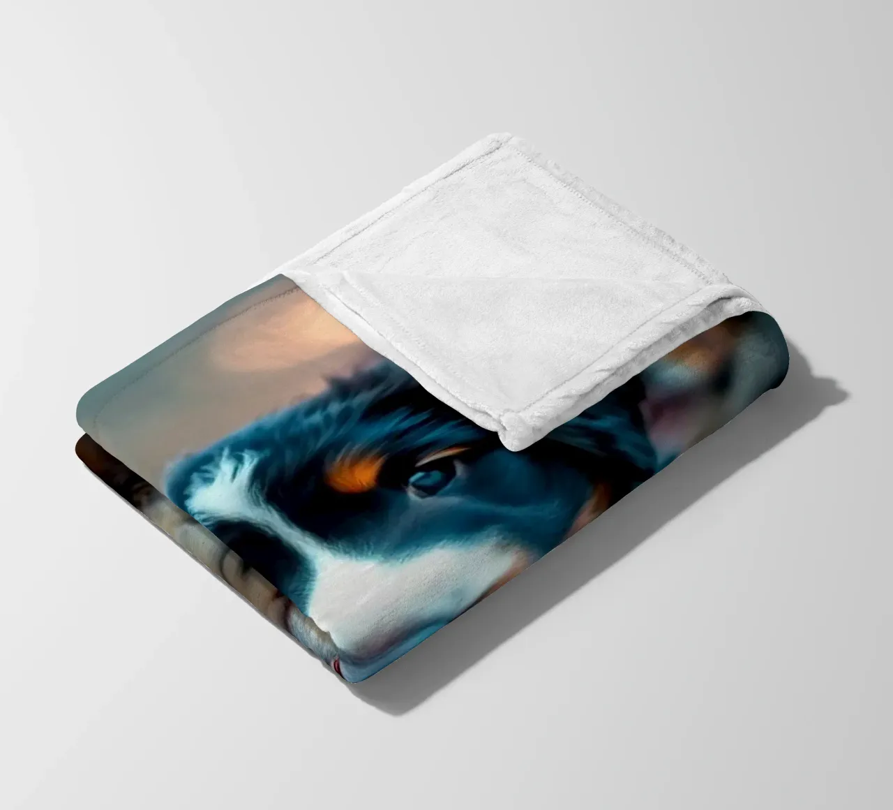cute little puppies #114 fleece blanket by Yumis.Beargang.and.Me