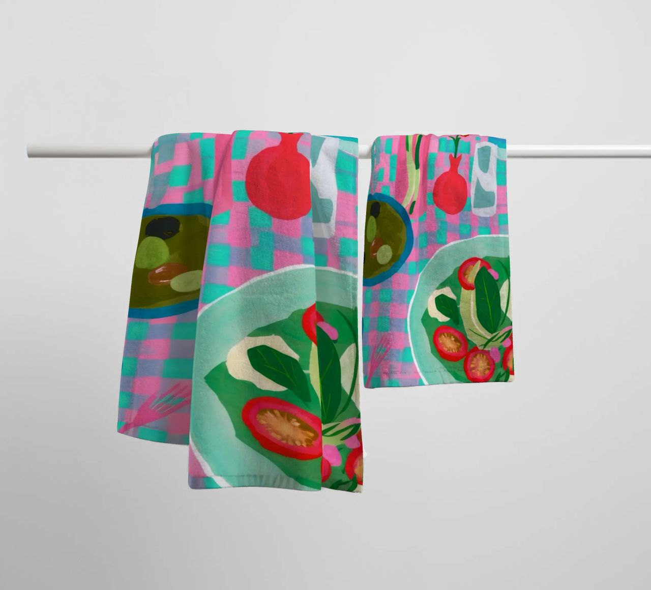 Olive Grove Simplicity towel by Jasper Rune