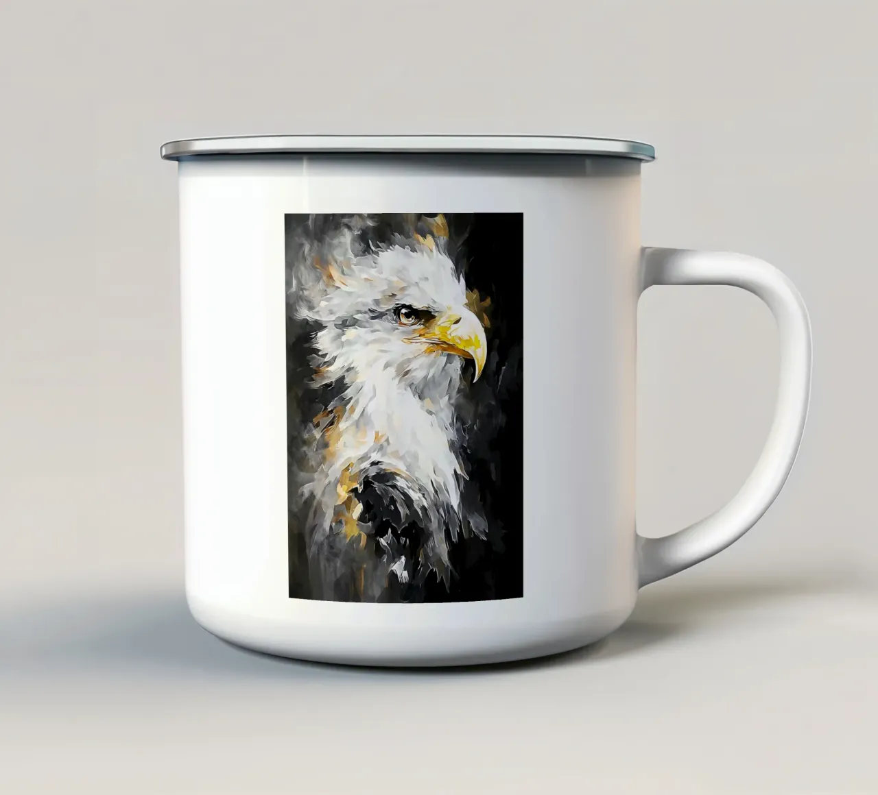 Eagle Modern 2 tazza in smalto da Mateo
