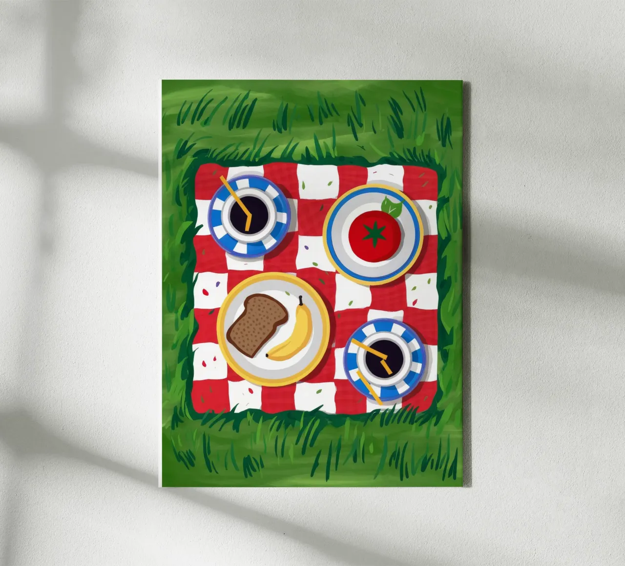 Perfect Picnic Spread canvas by Jasper Rune