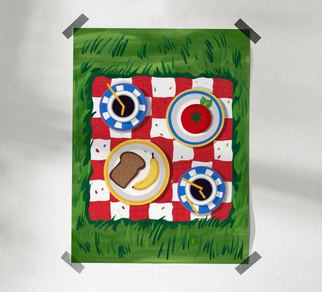 Perfect Picnic Spread poster by Jasper Rune