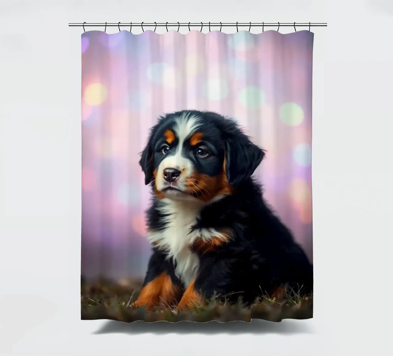 schattige puppy's #116 douchegordijn van Yumis.Beargang.and.Me